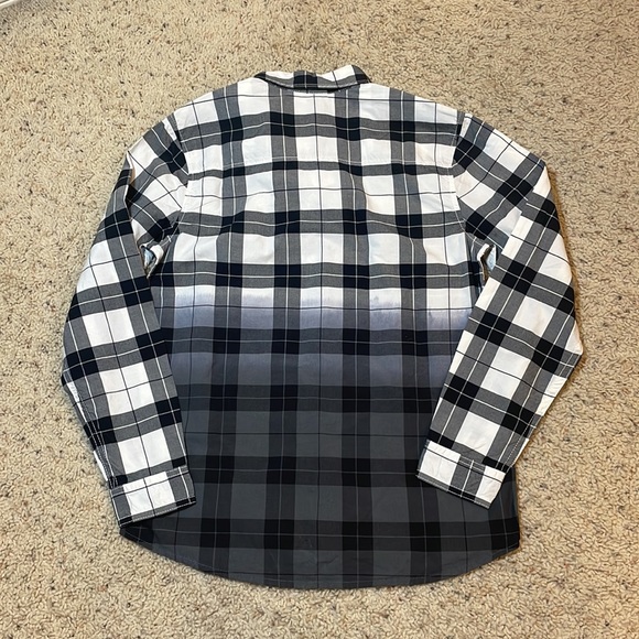 NWT Gymboree Plaid Ombré Shirt - Picture 2 of 3